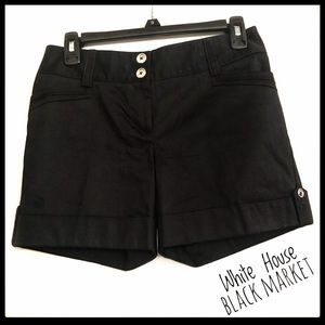 White House Black Market 5” inseam cuffed short